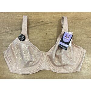BALI Bra Passion for Comfort Back Smoothing Minimizer 42D Style 3236 Nude NEW